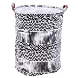 Foldable Laundry Basket Clothes Storage Bag Dirty Laundry Basket Kids Toys Holder Bucket Organizer Home Sundries Storage Barrel