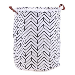 Foldable Laundry Basket Clothes Storage Bag Dirty Laundry Basket Kids Toys Holder Bucket Organizer Home Sundries Storage Barrel