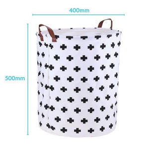 Foldable Laundry Basket Clothes Storage Bag Dirty Laundry Basket Kids Toys Holder Bucket Organizer Home Sundries Storage Barrel