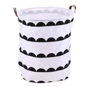 Foldable Laundry Basket Clothes Storage Bag Dirty Laundry Basket Kids Toys Holder Bucket Organizer Home Sundries Storage Barrel