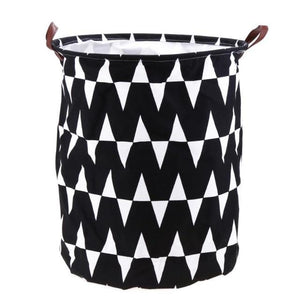 Foldable Laundry Basket Clothes Storage Bag Dirty Laundry Basket Kids Toys Holder Bucket Organizer Home Sundries Storage Barrel