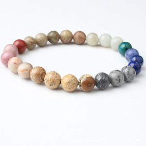 Natural Crystal Stone Beads Bracelet