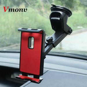 Tablet Phone Stand for IPAD Air Mini 1 2 3 4 Samsung Strong Suction Tablet Car Holder Mount for 4-10.5 Inch iPhone X Huawei