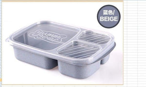 Limit 100 Hot Wheat Microwave Bento Lunch Box Picnic SuShi Fruit Food Container Storage Boxes Case Container Organizer