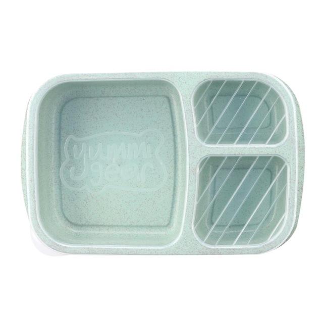 Limit 100 Hot Wheat Microwave Bento Lunch Box Picnic SuShi Fruit Food Container Storage Boxes Case Container Organizer