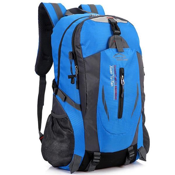 New Men Nylon Travel Backpack Large Capacity Camping Casual Backpack