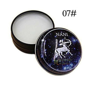 Universal 12 Constellation Solid Perfume Portable Skin Care Balm Deodorants