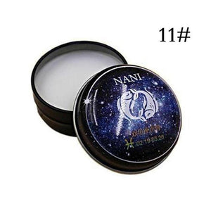 Universal 12 Constellation Solid Perfume Portable Skin Care Balm Deodorants