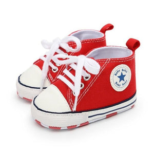 Baby Shoes Classic Canvas Baby Boy Shoes Spring Cotton Straps Stitching Shoes