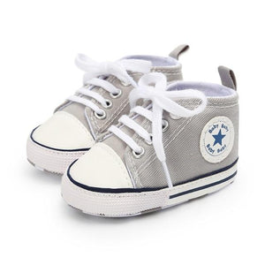 Baby Shoes Classic Canvas Baby Boy Shoes Spring Cotton Straps Stitching Shoes