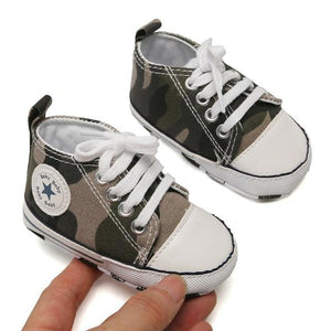 Baby Shoes Classic Canvas Baby Boy Shoes Spring Cotton Straps Stitching Shoes