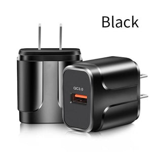 ROCK Quick Charge 3.0 Fast Usb Charger QC3.0 Wall Mobile Phone Charger for iPhone X Xiaomi Mi 9 Tablet iPad EU QC Fast Charging