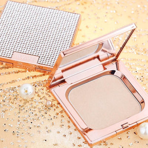 Shinny Diamond Soft Translucent Compact Pressed Powder for Face