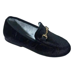 Boys Girls Velvet Loafer Best Sell Winter Warm Kids Buckle Shoes