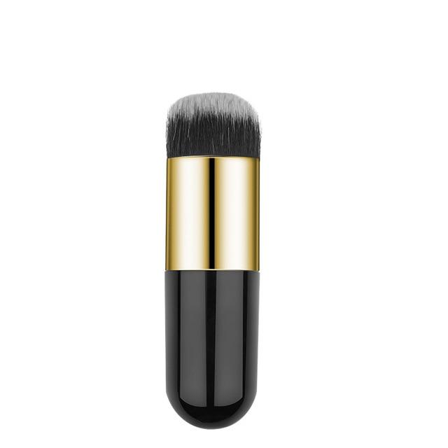 1pc Professional Chubby Pier Foundation Brush (5Color)