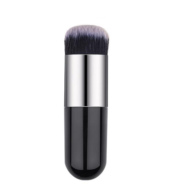 1pc Professional Chubby Pier Foundation Brush (5Color)