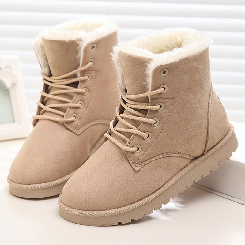 Women Boots 2019 Fashion Snow Boots Women Shoes New Women Winter Boots