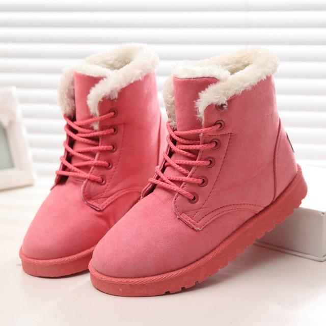 Women Boots 2019 Fashion Snow Boots Women Shoes New Women Winter Boots