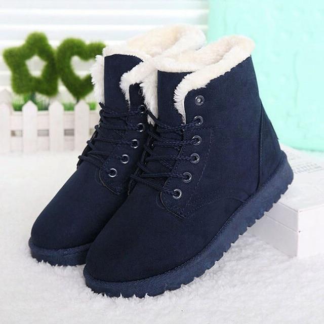 Women Boots 2019 Fashion Snow Boots Women Shoes New Women Winter Boots