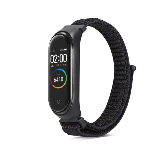 Nylon loop replaceable Bracelet for Xiaomi Mi band 3 Sports Wristband Breathable Strap for Xiaomi Miband 4 smart watch Accessori