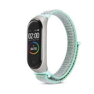 Nylon loop replaceable Bracelet for Xiaomi Mi band 3 Sports Wristband Breathable Strap for Xiaomi Miband 4 smart watch Accessori