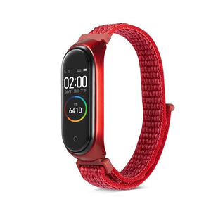 Nylon loop replaceable Bracelet for Xiaomi Mi band 3 Sports Wristband Breathable Strap for Xiaomi Miband 4 smart watch Accessori