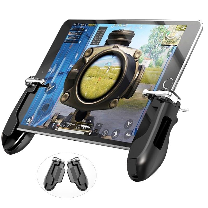 PUBG Mobie Controller Gamepad for Ipad Tablet Trigger Fire Button Aim Key Mobile Games Grip Handle L1R1 Shooter Joystick