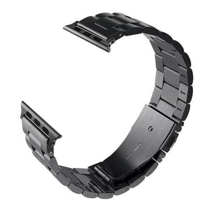 Metal Band Compatible for Apple Watch Bands Series 4 5 40mm 44mm Stainless Steel Wristband Strap for iWatch 1/2/3 38mm 42mm men