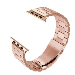 Metal Band Compatible for Apple Watch Bands Series 4 5 40mm 44mm Stainless Steel Wristband Strap for iWatch 1/2/3 38mm 42mm men