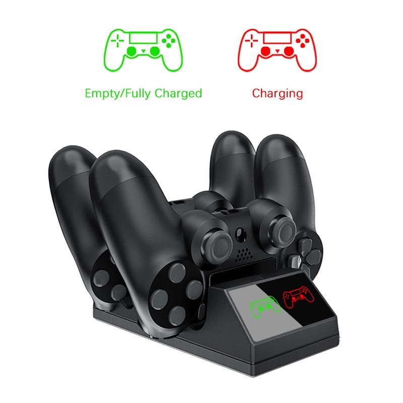 PS4 Controller Charger USB Charging Dock Station with LED light For Sony Playstation 4 / PS4 / Pro /Slim wireless Controller