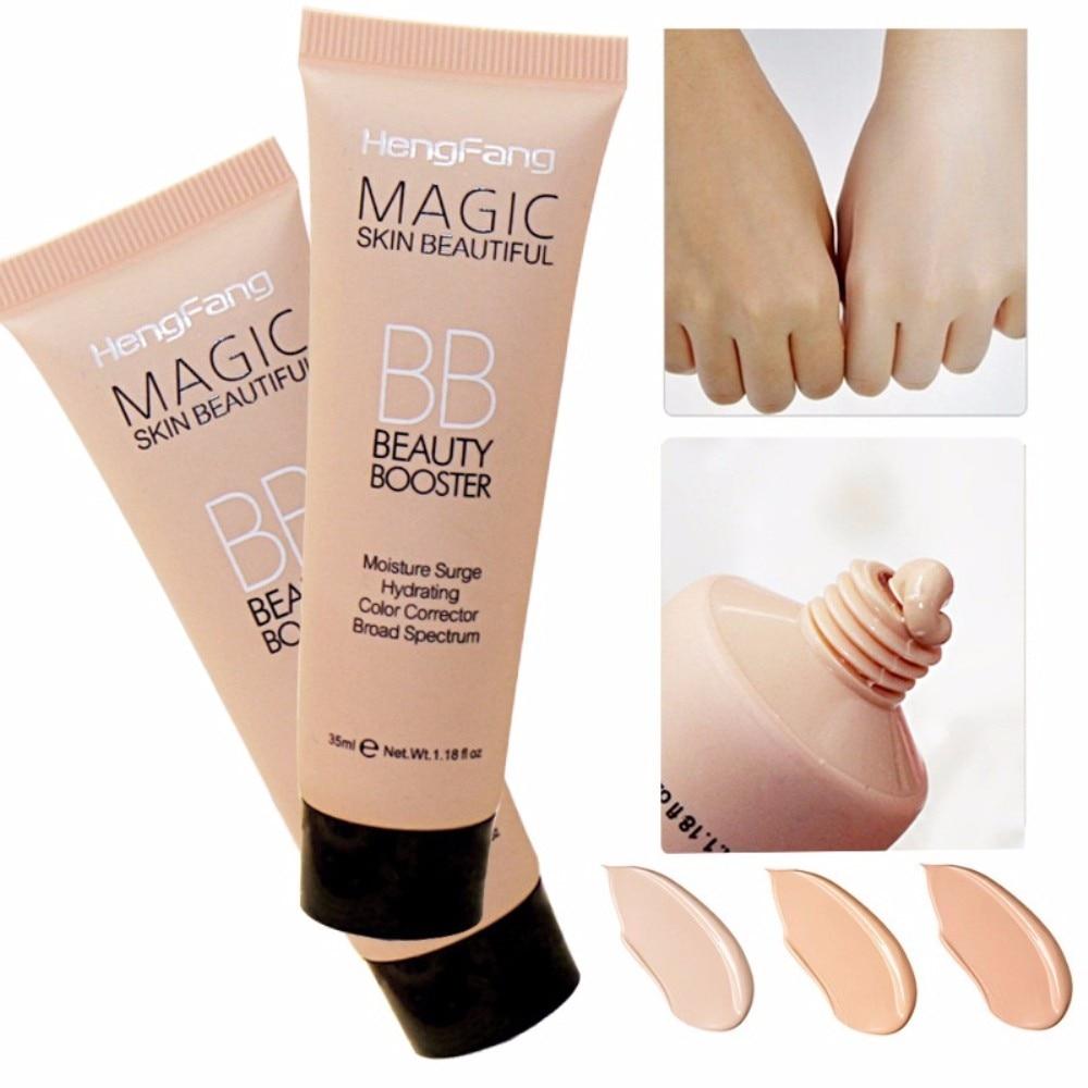 Liquid Smooth BB CC Cream Lasting Full Cover Waterproof Face Whitening Foundation