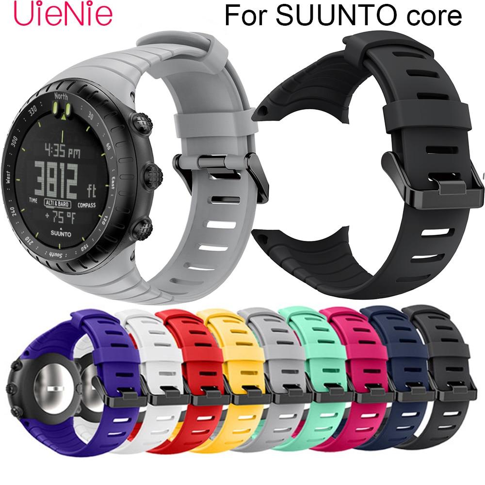 For SUUNTO core Frontier/classic soft silicone bracelet Replacement strap For SUUNTO core smart watch Wristband accessories