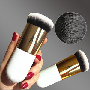 1pc Professional Chubby Pier Foundation Brush (5Color)