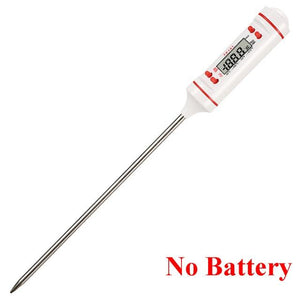 Kitchen Accessories Gadgets Digital Thermometer Sensor Probe for Meat Water Milk BBQ Cooking Tools Kitchen Supplies Tools Goods.
