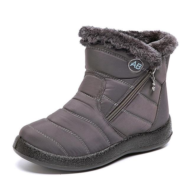 Ankle Boots For Women Boots Fur Warm Snow Boots Female Winter Shoes