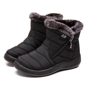 Ankle Boots For Women Boots Fur Warm Snow Boots Female Winter Shoes