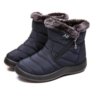 Ankle Boots For Women Boots Fur Warm Snow Boots Female Winter Shoes