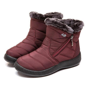 Ankle Boots For Women Boots Fur Warm Snow Boots Female Winter Shoes