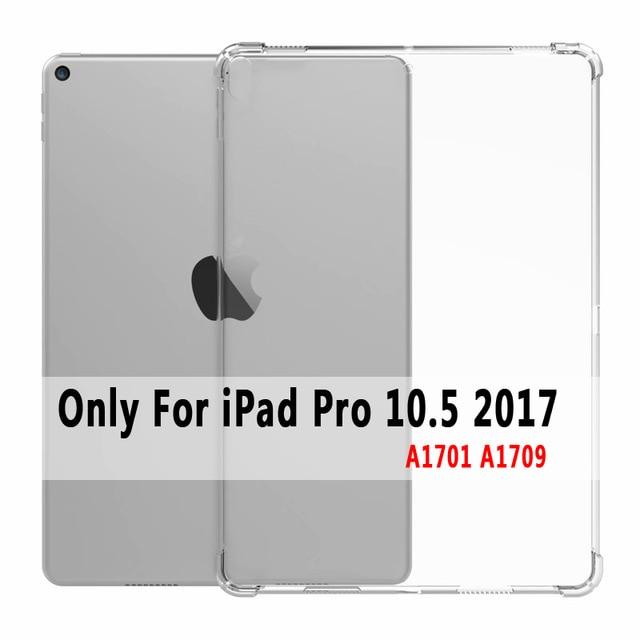 Clear Drop Resistance Silicon Cover for Apple iPad 2 3 4 9.7 2017 2018 Air 1 2 5 6 Pro 9.7 11 10.5 12.9 mini 2 3 4 5 10.2 Case