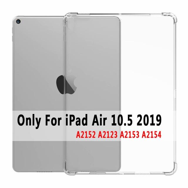 Clear Drop Resistance Silicon Cover for Apple iPad 2 3 4 9.7 2017 2018 Air 1 2 5 6 Pro 9.7 11 10.5 12.9 mini 2 3 4 5 10.2 Case