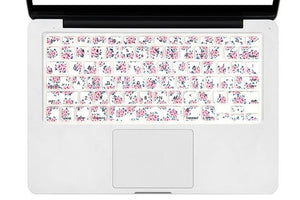 HRH Decal Rainbow Silicone US Keyboard Cover Keypad Skin Protector For Mac book Pro 13" 15" 17" Air  Retina