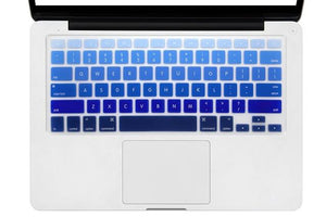 HRH Decal Rainbow Silicone US Keyboard Cover Keypad Skin Protector For Mac book Pro 13" 15" 17" Air  Retina