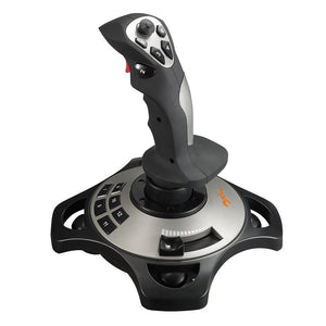 PXN 2113 Thunder Pro Wired Gaming Flight Joystick Simulation Game Rocker 4 Axles Vibration Controller For Windows 10 PC Computer