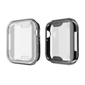 Screen Protective Case for Apple Watch Series 5/4/3/2/1 iwatch Shatter-Resistant Shell Protector Cover 38 42 44 40 mm watch case