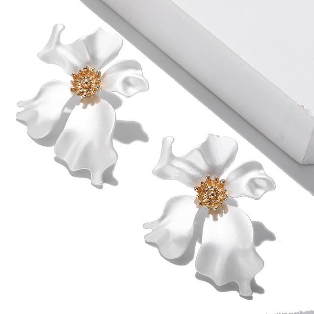 Korean Style Cute Flower Stud Earrings For Women