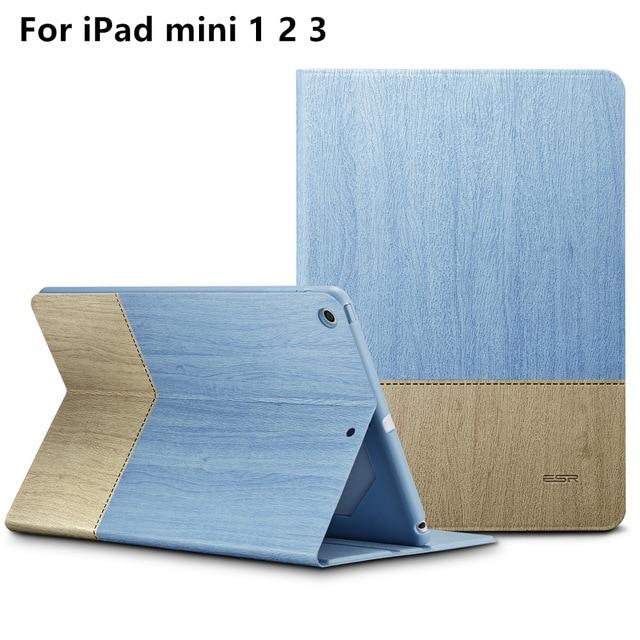 ESR Case for iPad Mini 5 2019 mini 4 3 2 1 Case Oxford Cloth Back Trifold Stand Auto Sleep/Wake up Smart Cover for iPad Mini 5