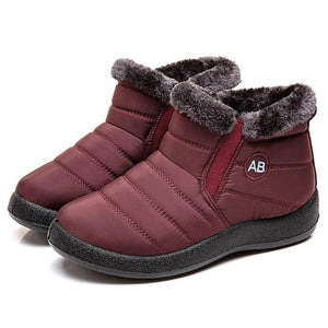 Ankle Boots For Women Boots Fur Warm Snow Boots Female Winter Shoes