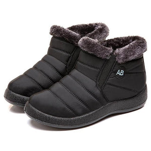 Ankle Boots For Women Boots Fur Warm Snow Boots Female Winter Shoes