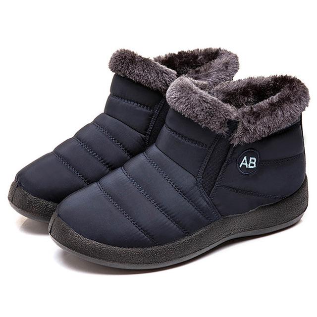 Ankle Boots For Women Boots Fur Warm Snow Boots Female Winter Shoes