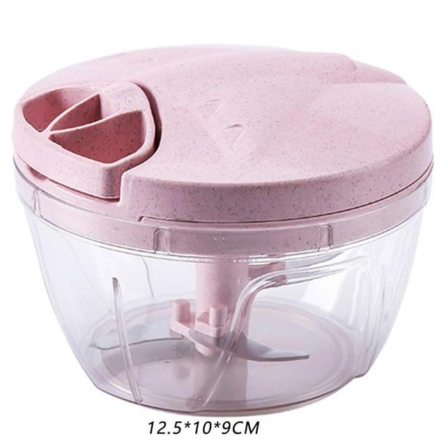 Manual Fruit Vegetable Chopper Hand Pull Food Cutter